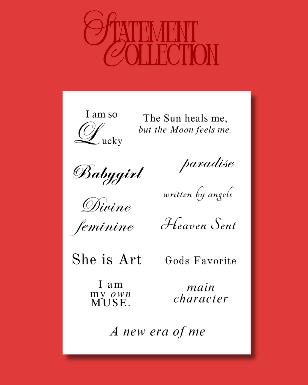 Statement Collection Semi-Temporary