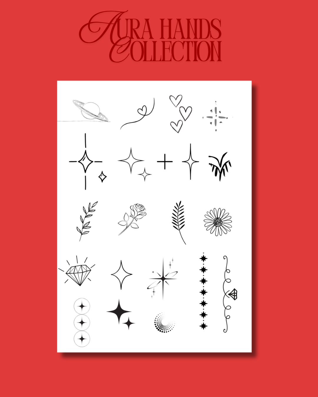 Aura Hands Collection Semi-Temporary