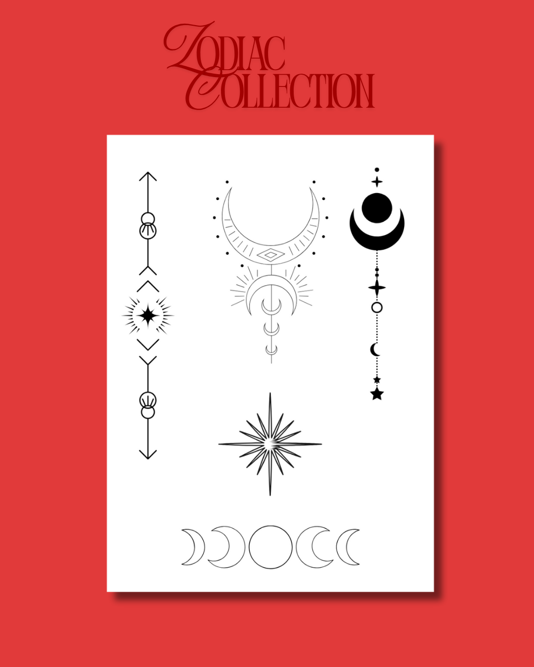 Zodiac Collection Semi-Temporary