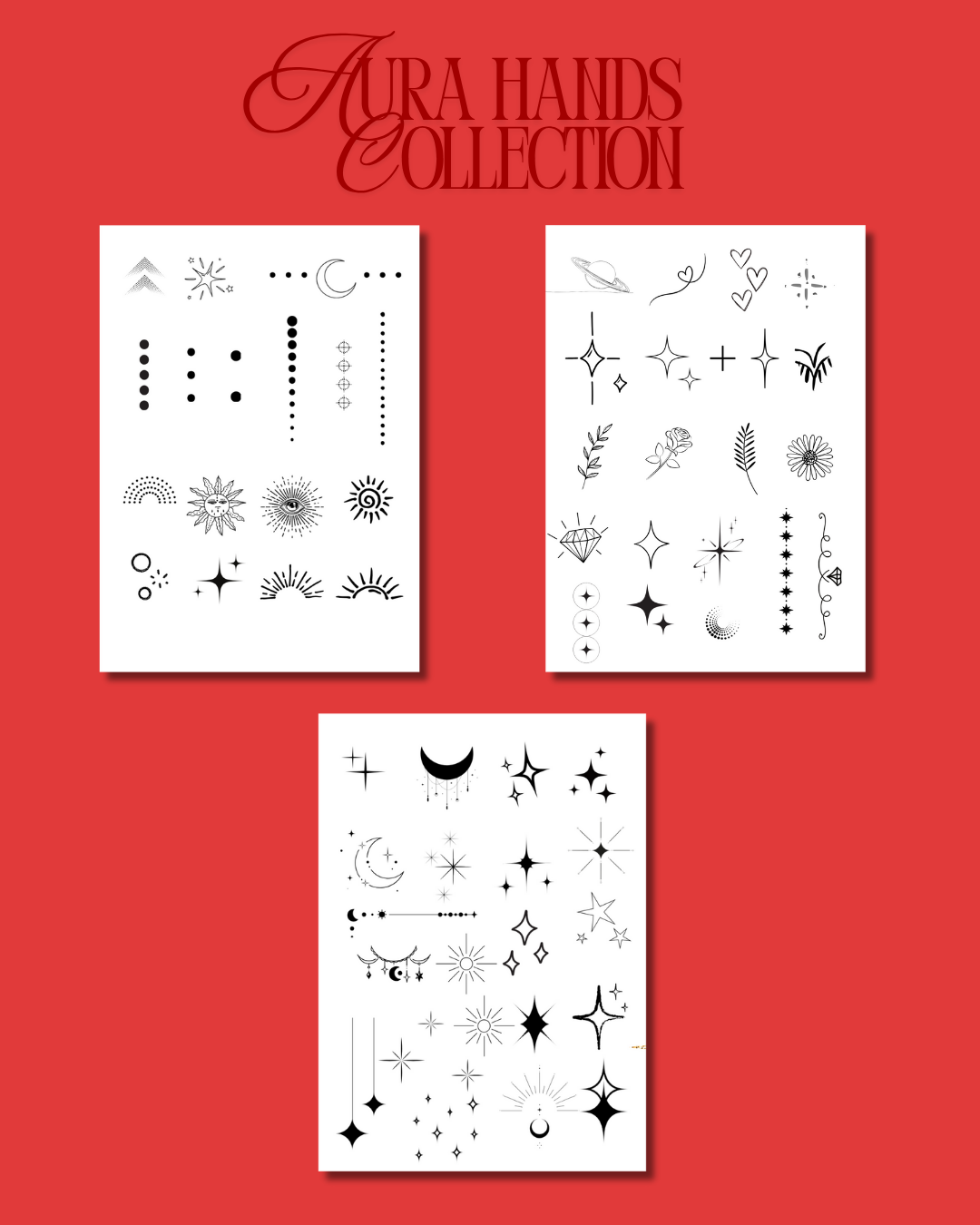 Aura Hands Collection Semi-Temporary