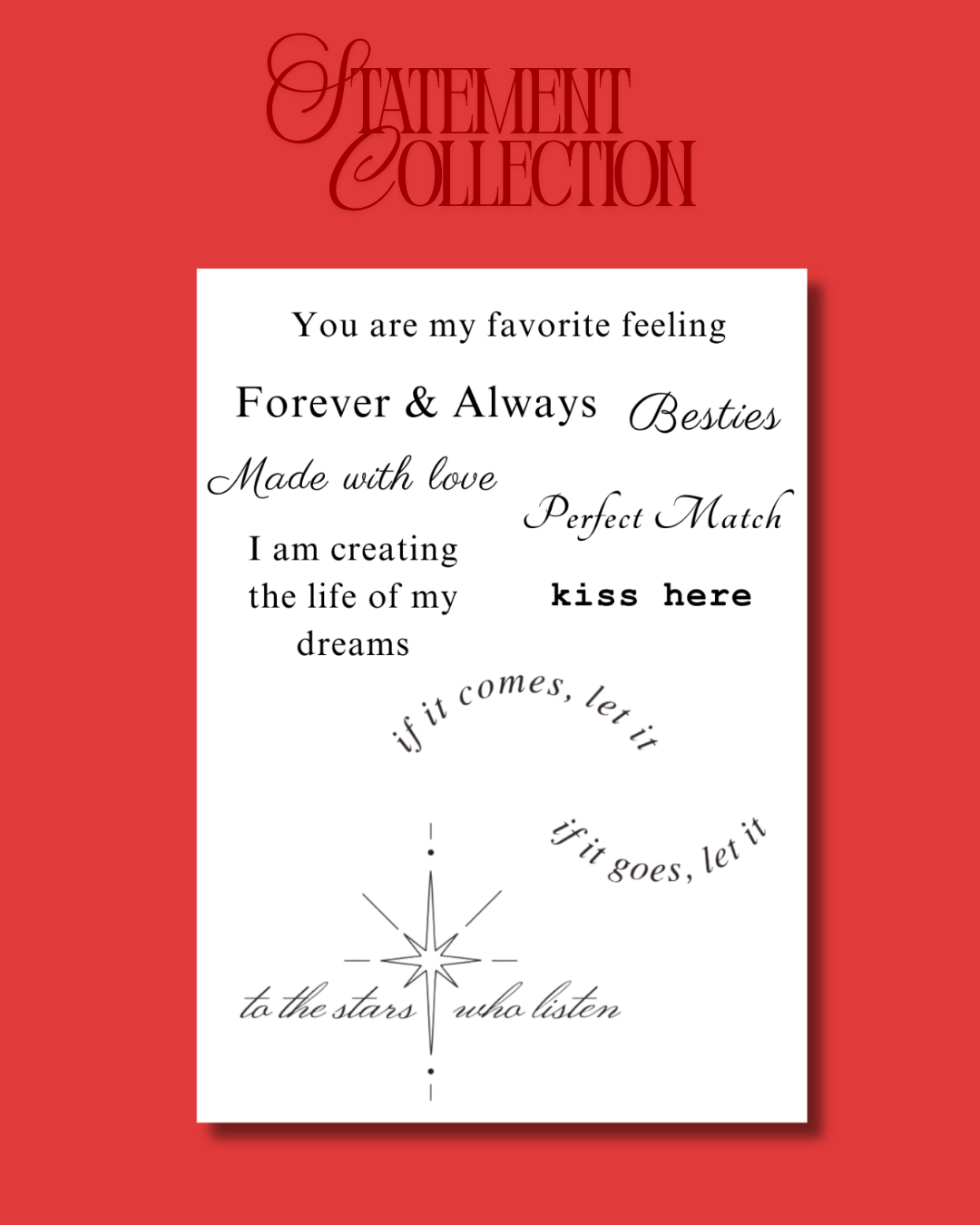 Statement Collection Temporary